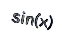 mathematisches Sinuszeichen